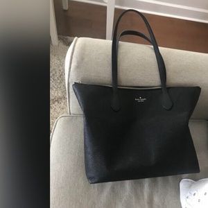 Kate Spade Black Sparkle Large Handbag